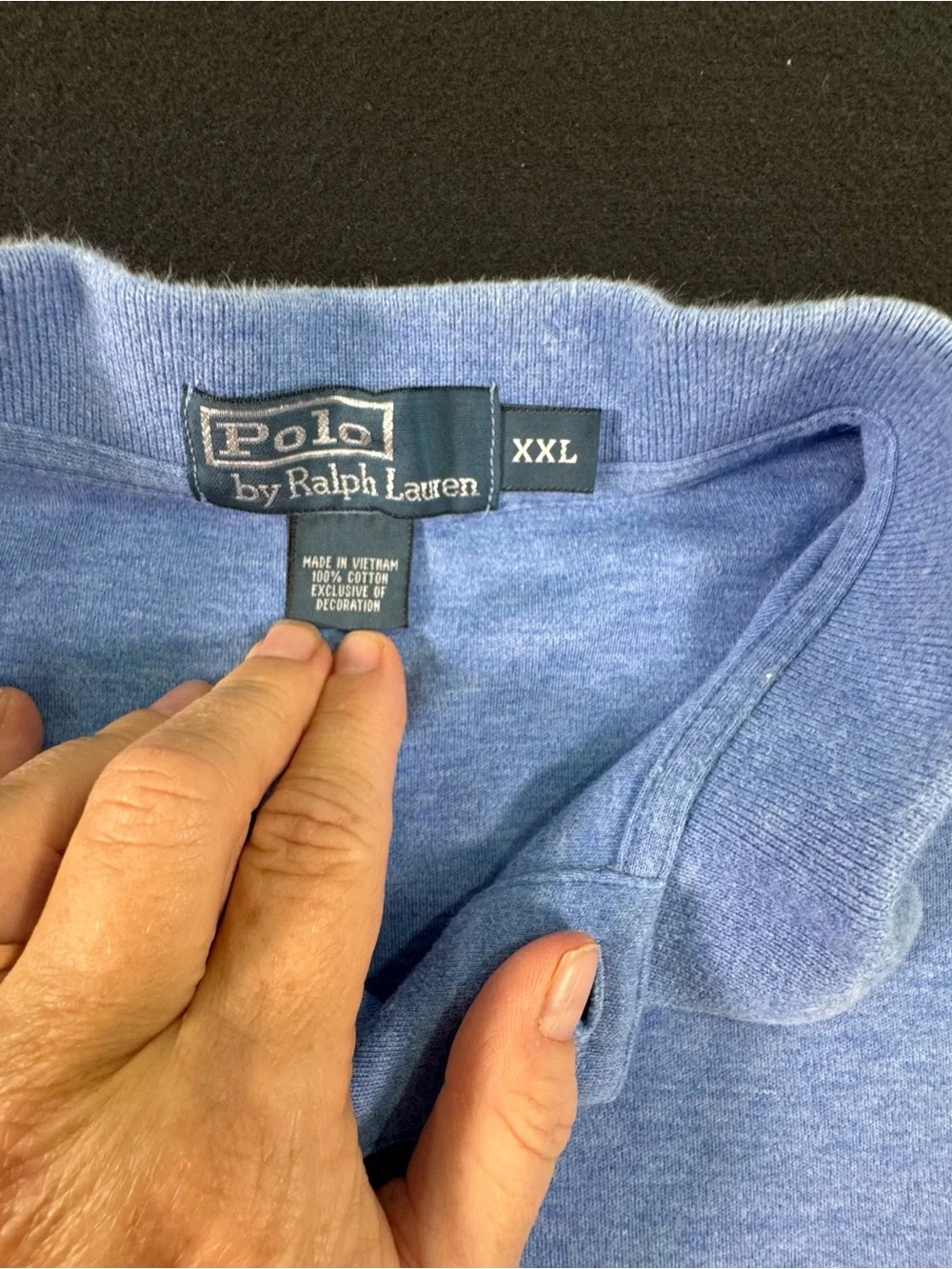 Ralph Lauren Light Blue Polo with Yellow Pony Embroidery